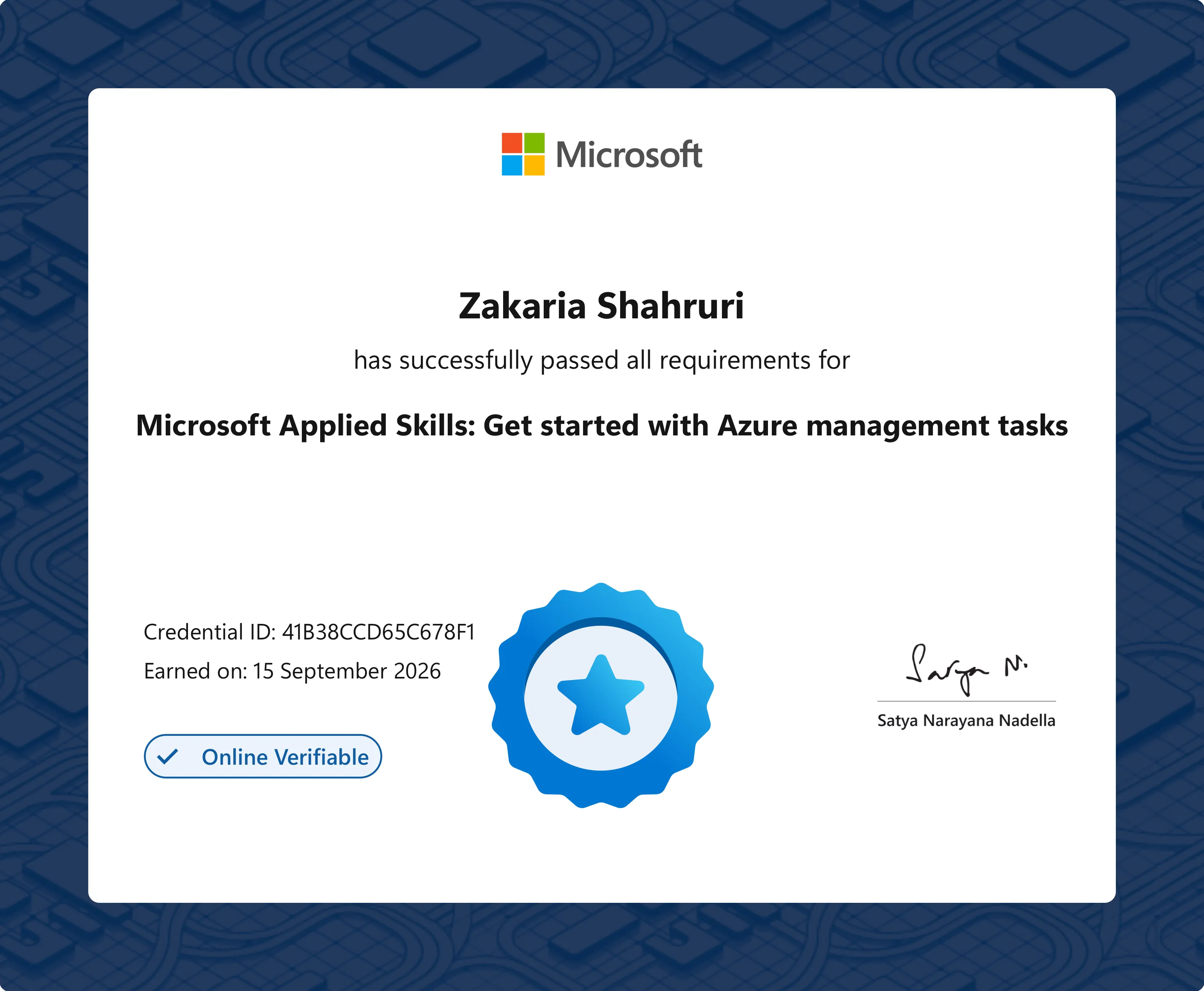 Azure Management Tasks